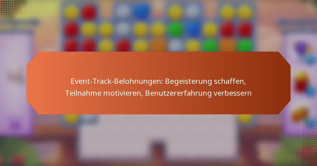 Event-Track-Belohnungen: Begeisterung schaffen, Teilnahme motivieren, Benutzererfahrung verbessern