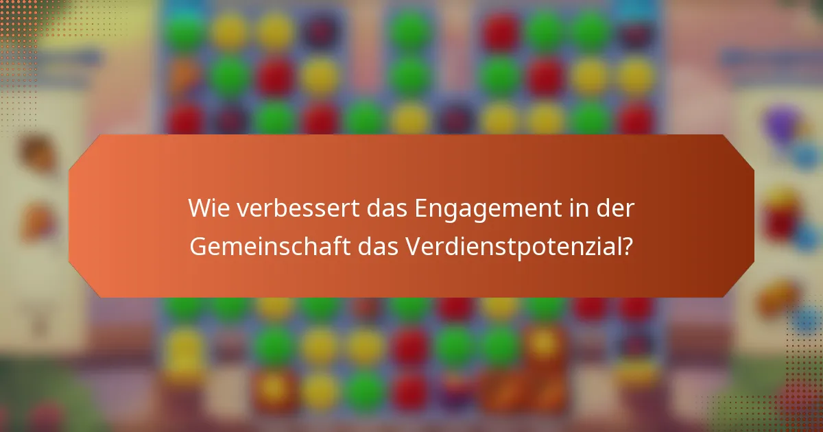 Wie verbessert das Engagement in der Gemeinschaft das Verdienstpotenzial?